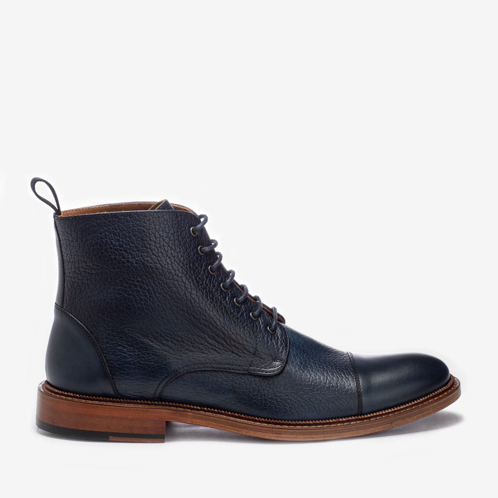 The Rome Boot in Navy (Last Chance, Final Sale)