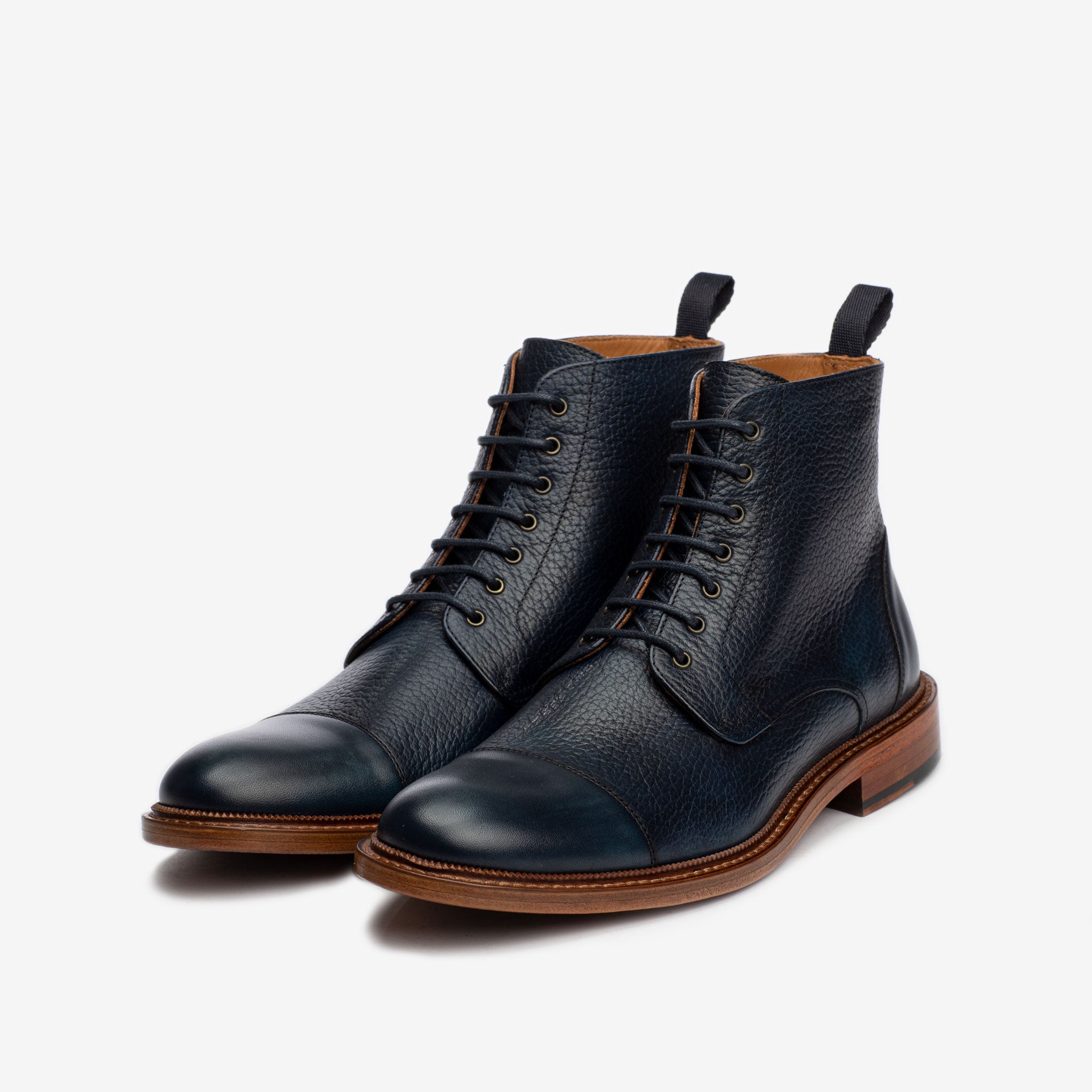 The Rome Boot in Navy (Last Chance, Final Sale)