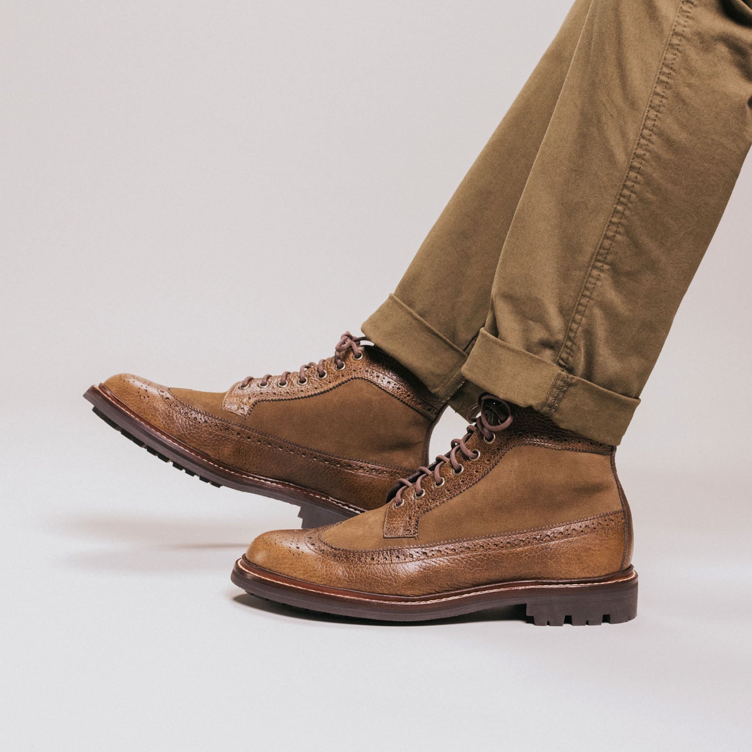 The Boston Boot in Olive (Last Chance, Final Sale)