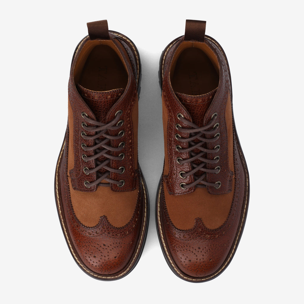 The Boston Boot in Whiskey (Last Chance, Final Sale)