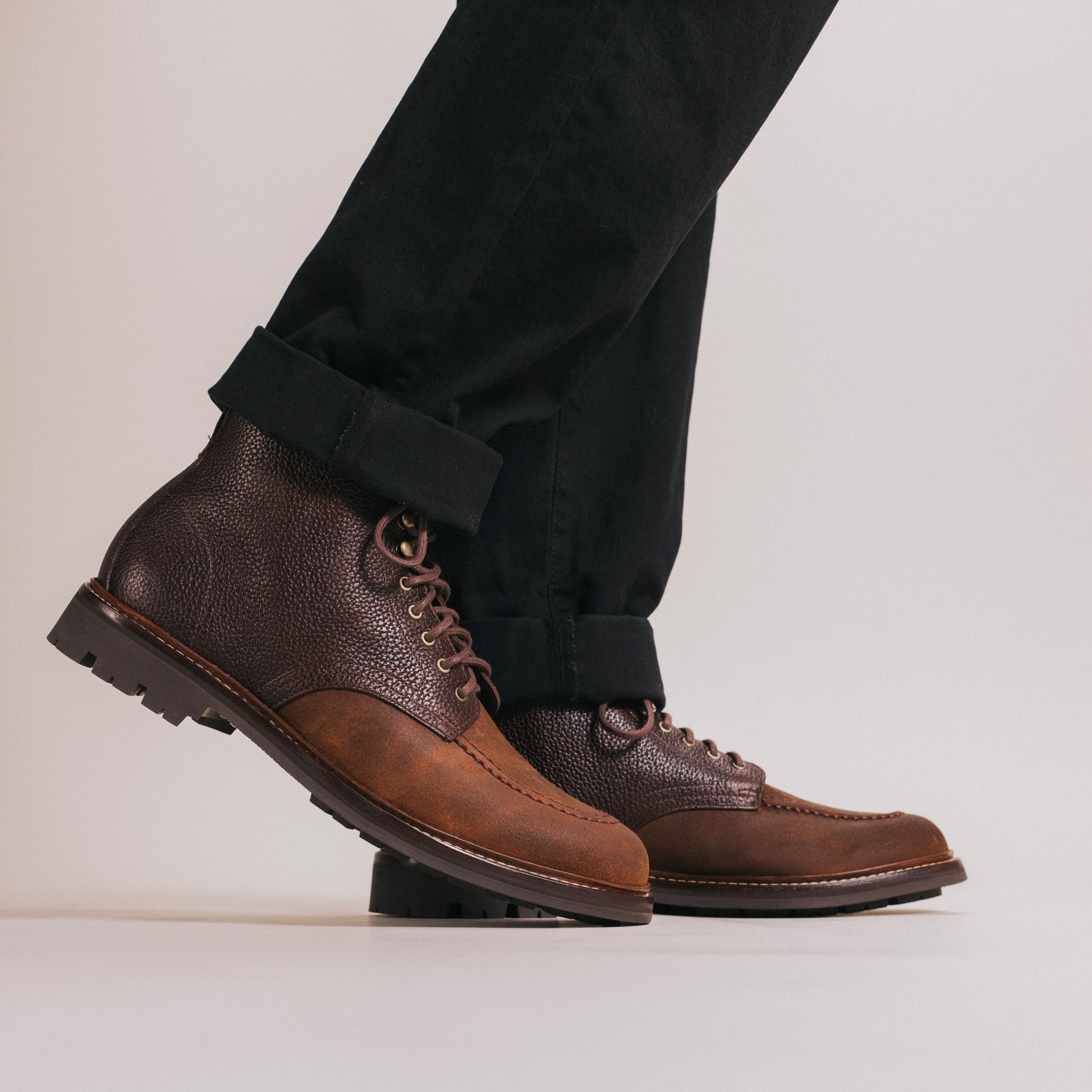 The Darcey Boot in Brown