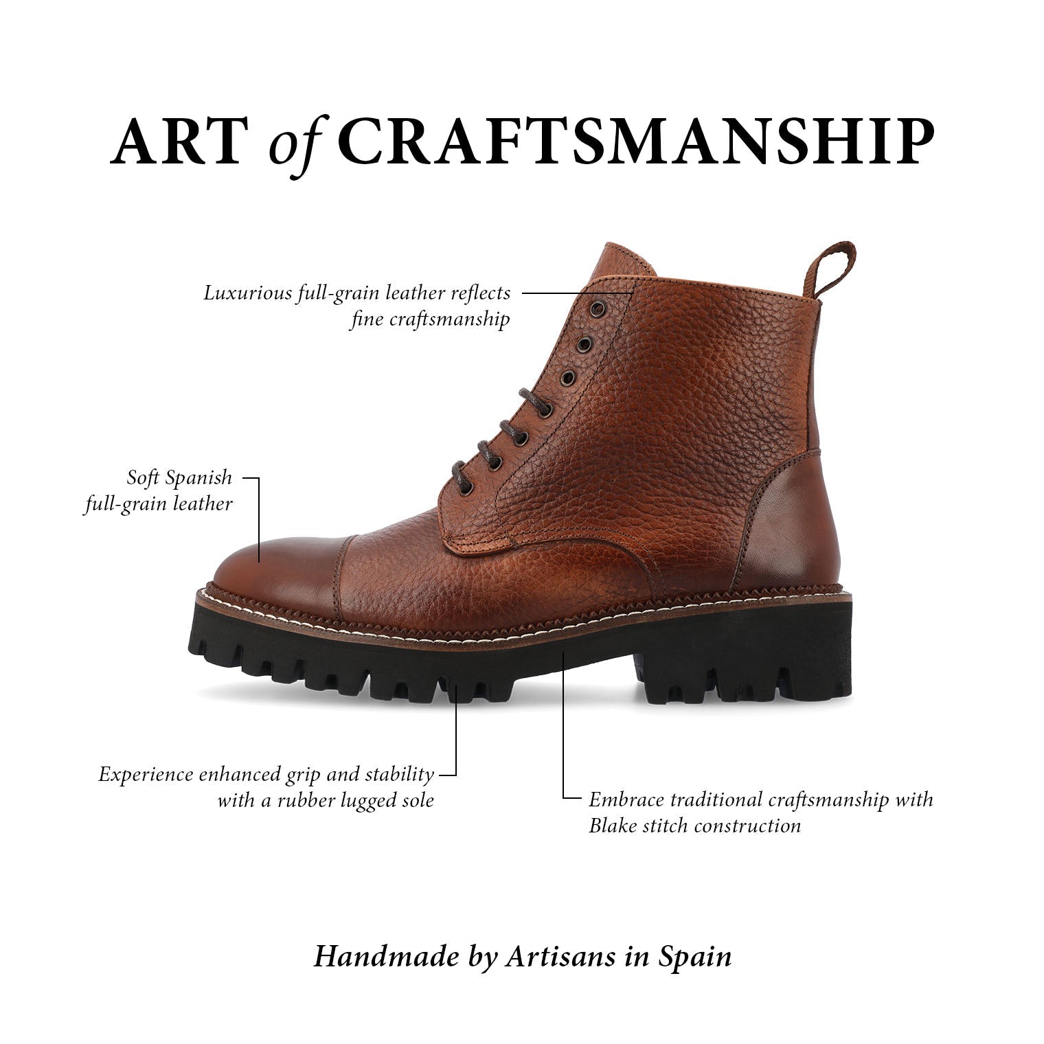 The Roma Boot in Brown (Last Chance, Final Sale)