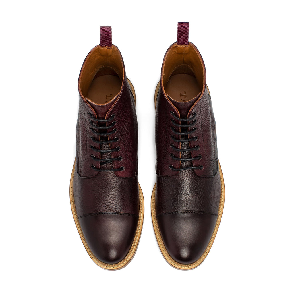 The Rome Boot in Oxblood