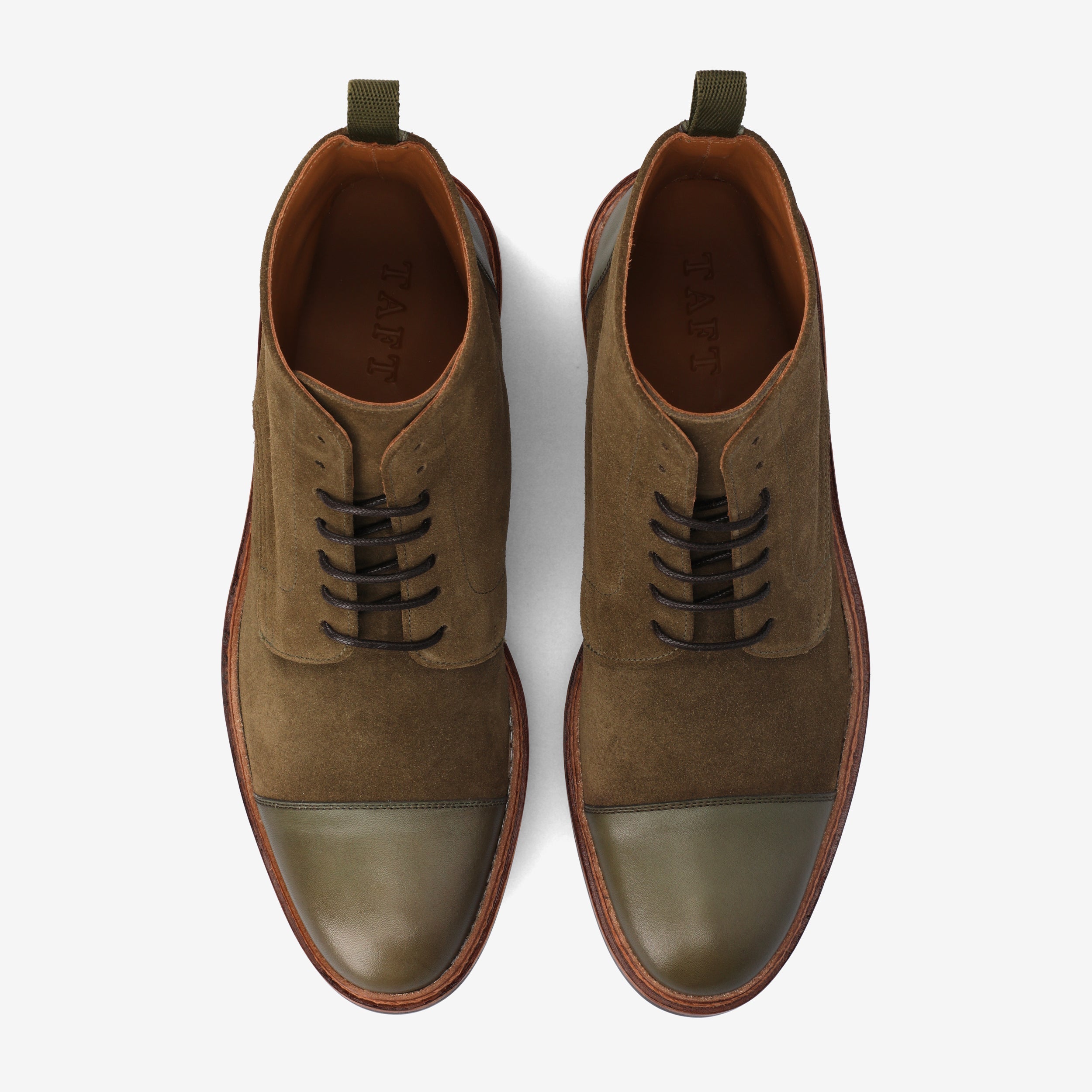 The Troy Boot in Olive (Last Chance, Final Sale)