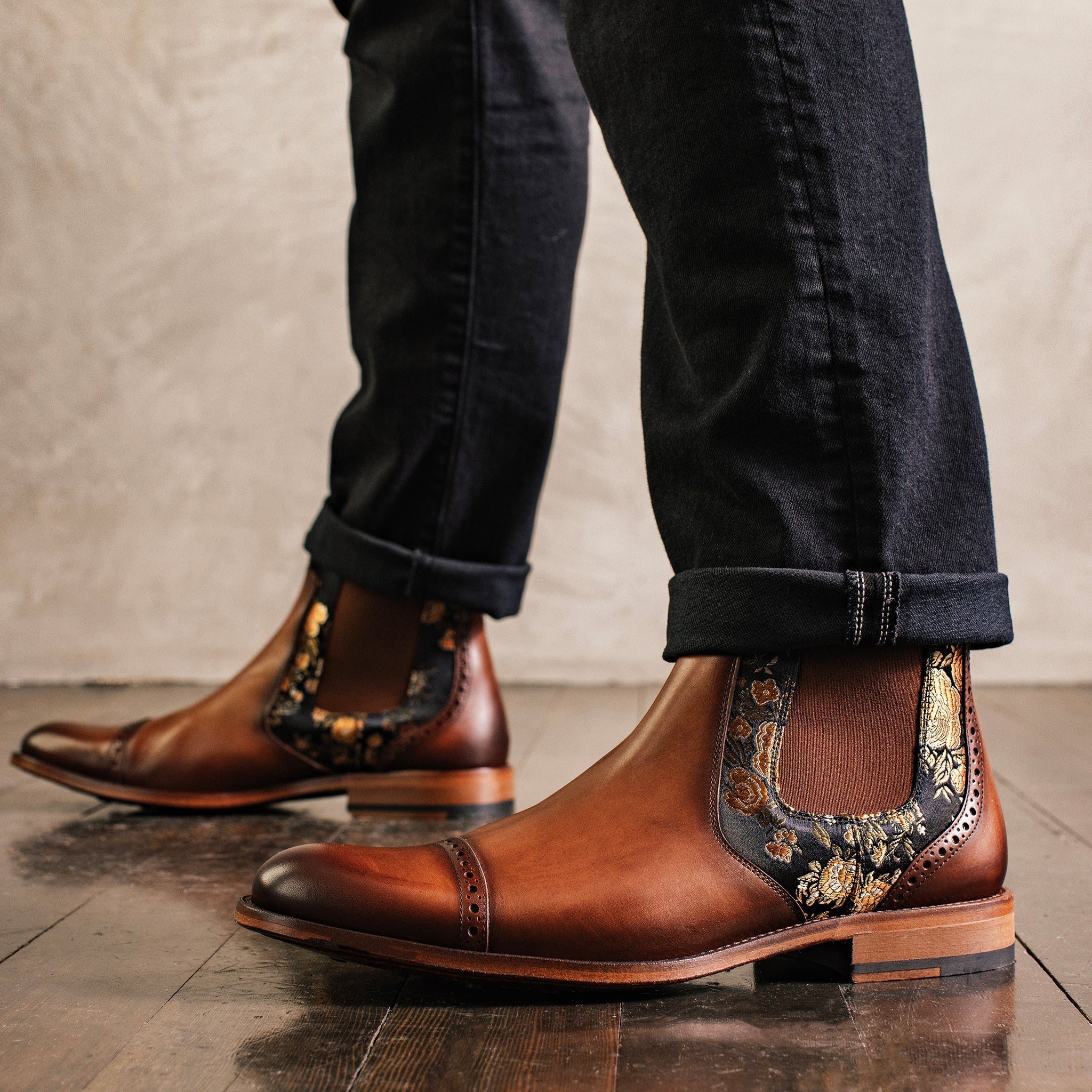 The Valencia Chelsea Boot in Eden