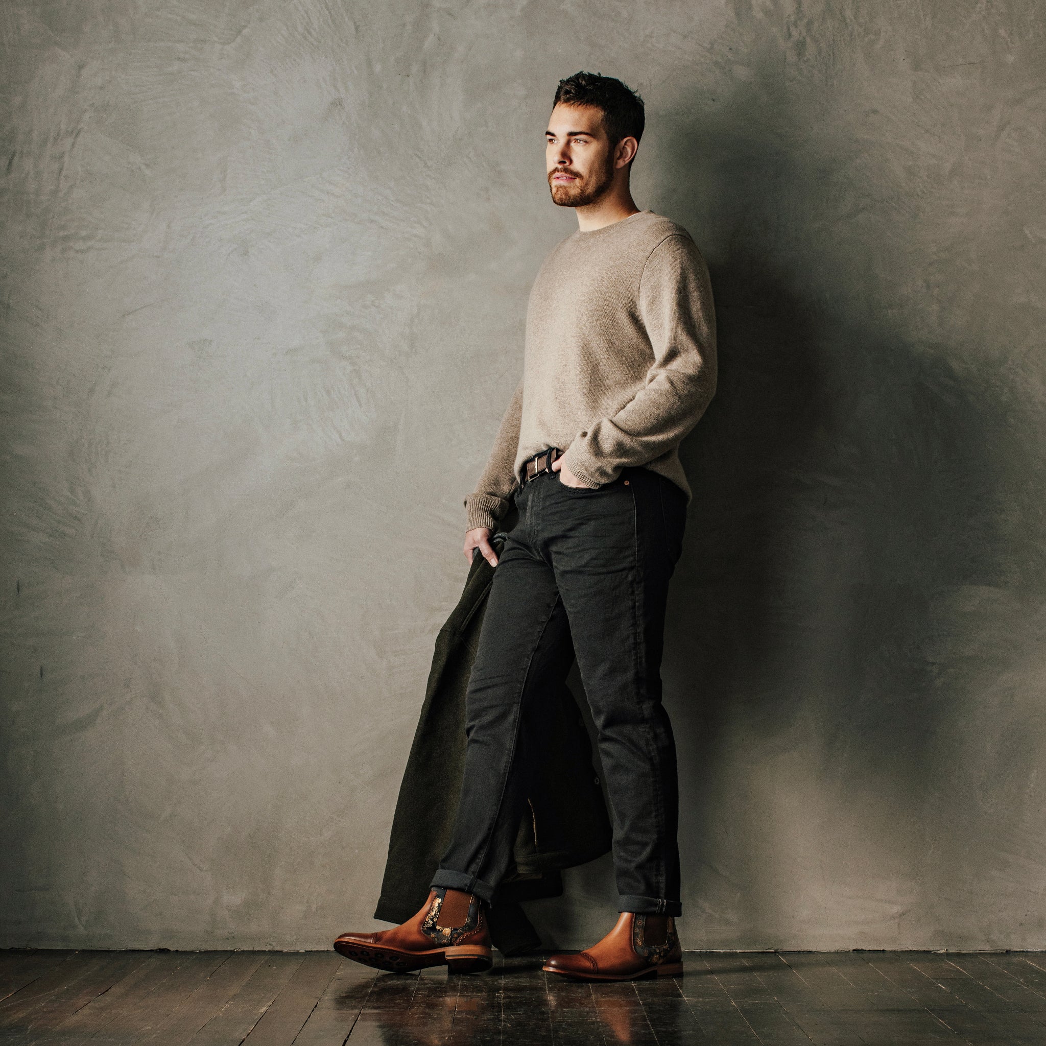 The Valencia Chelsea Boot in Eden