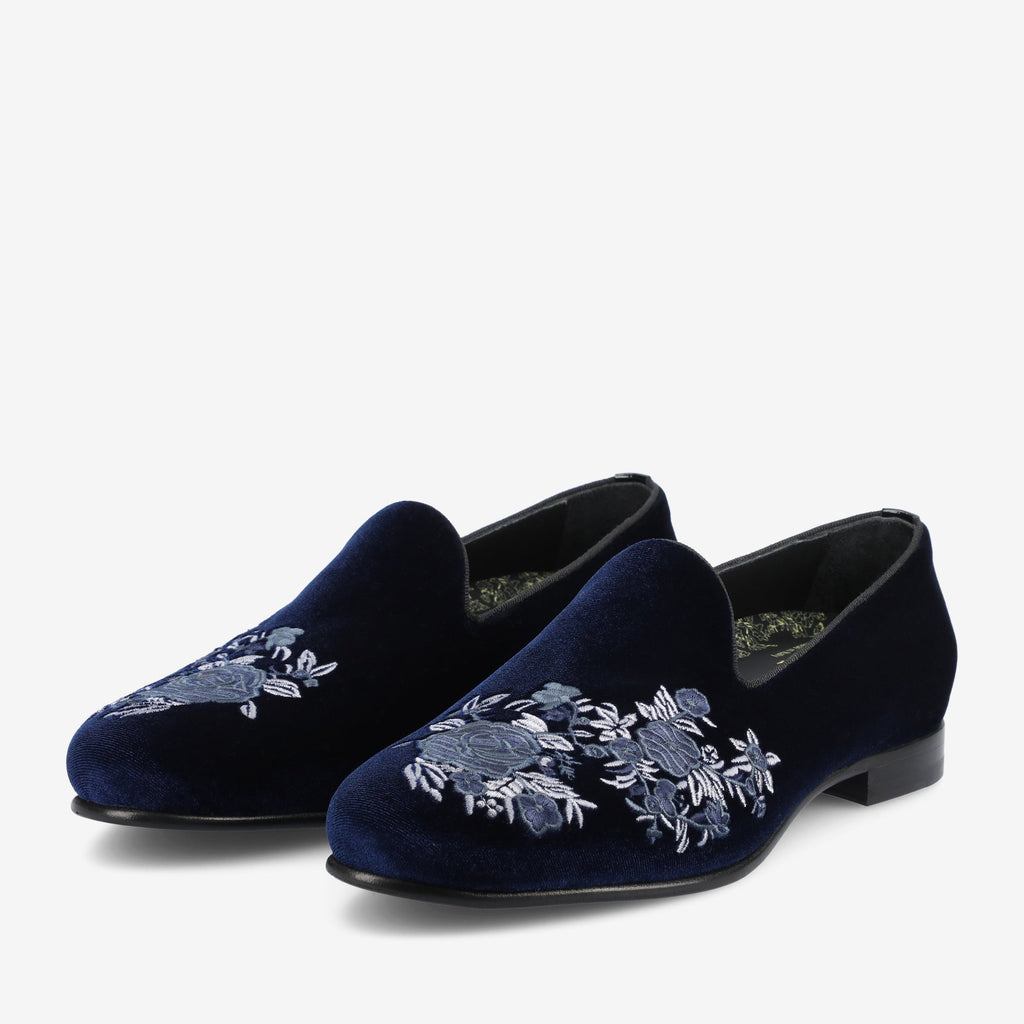The Estate Slipper in Navy