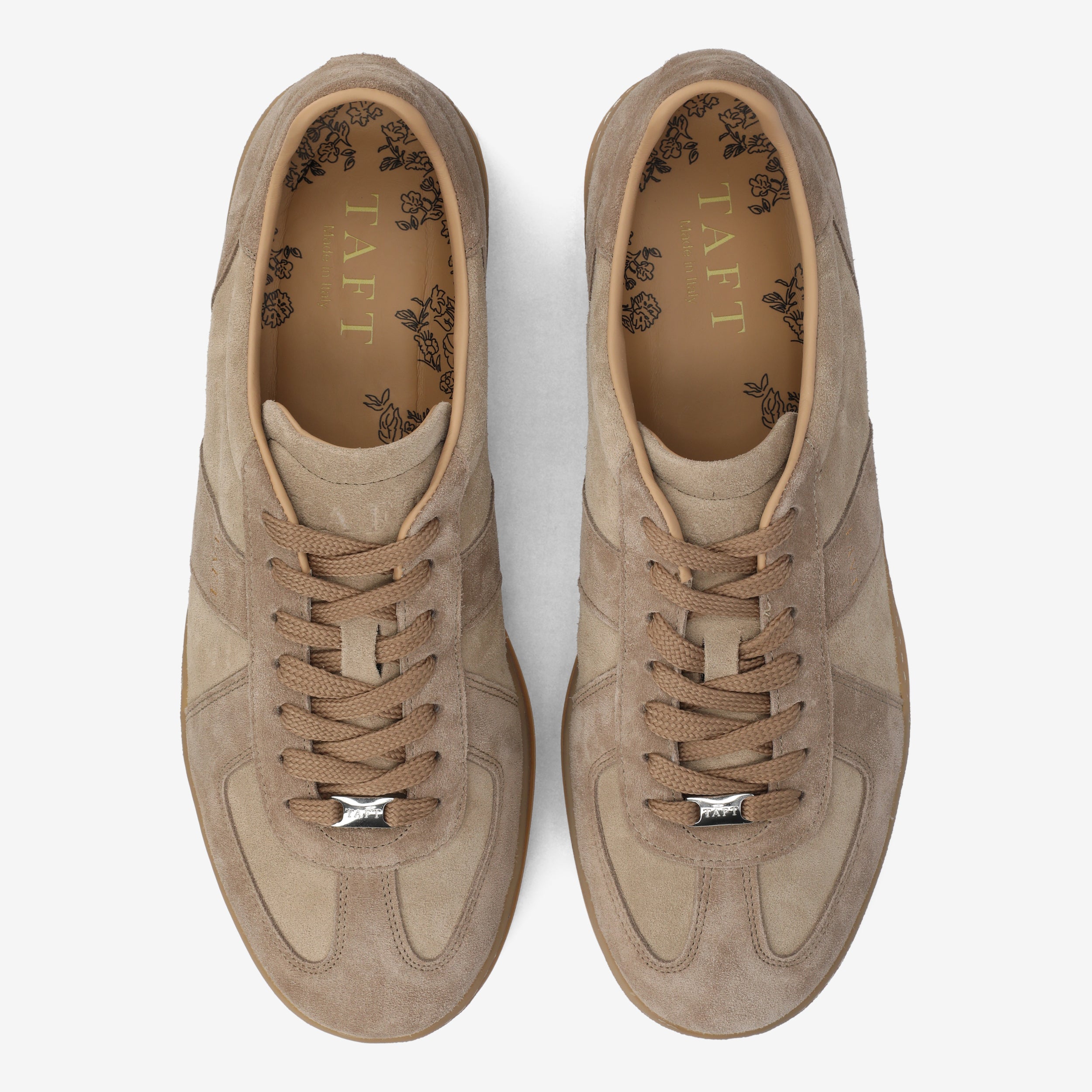 The Gatsby Sneaker in Taupe Suede