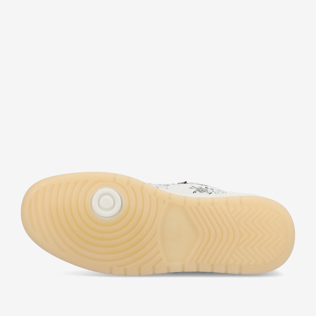 The Rapido High-top Sneaker in Eden Blanc