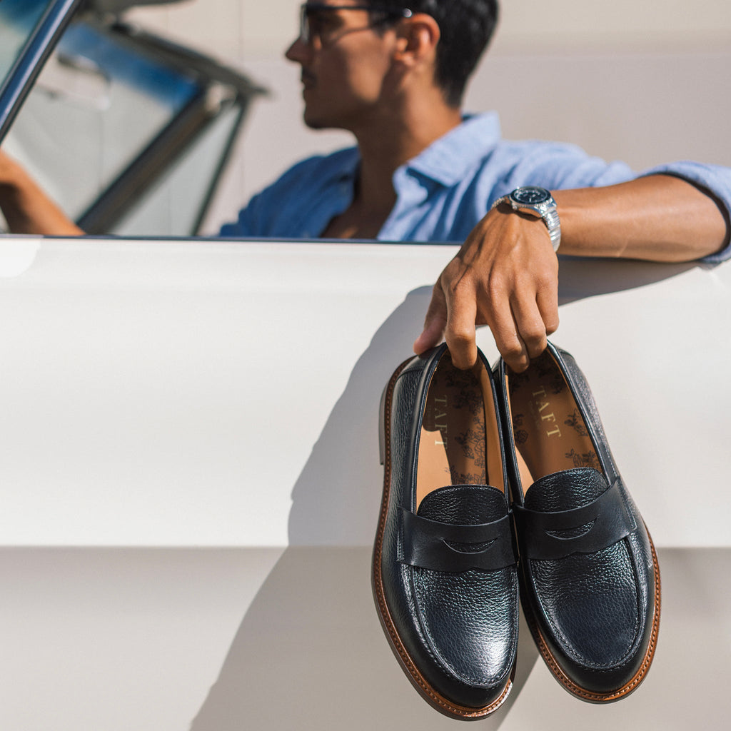 The Jack Penny Loafer in Black
