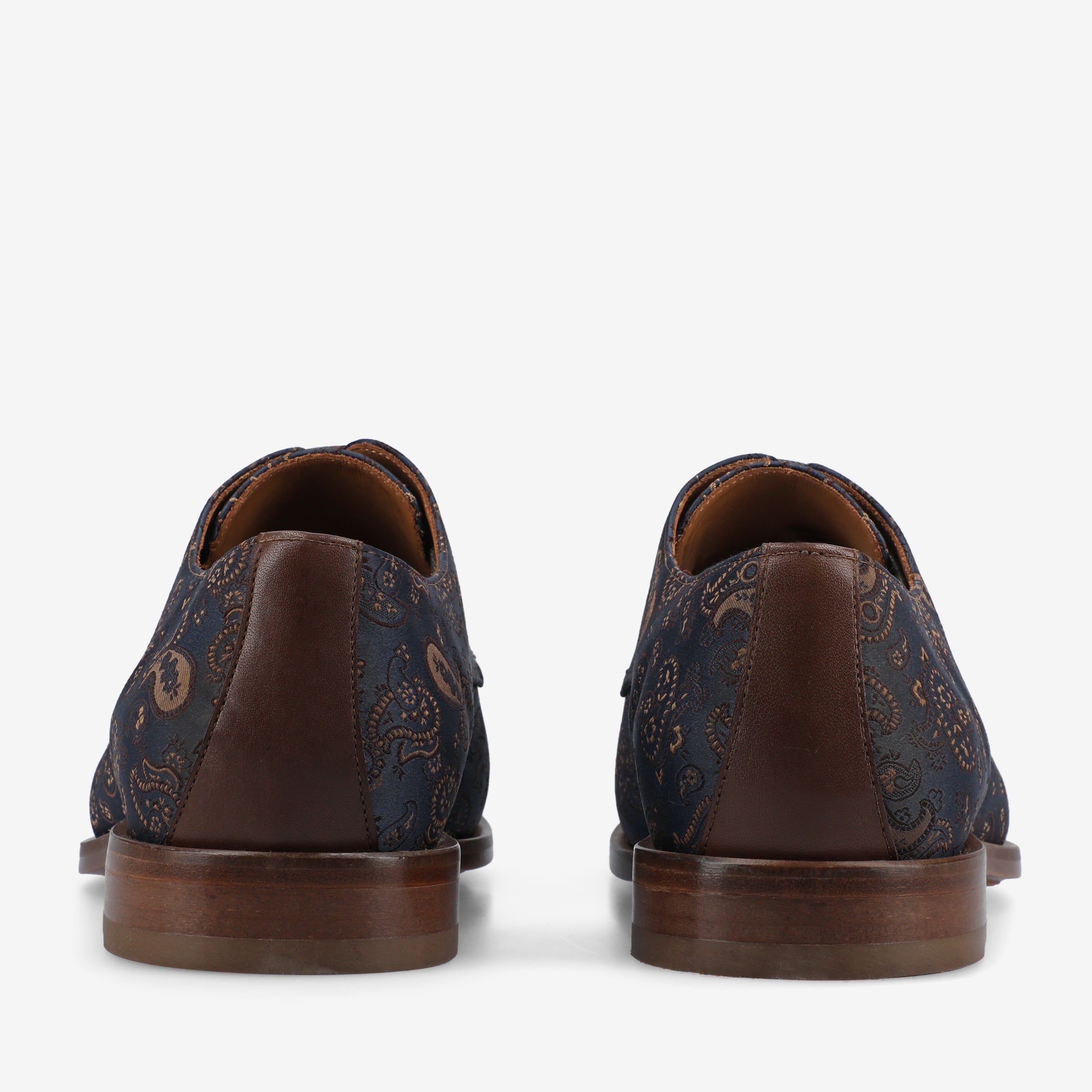 The Jack Oxford Shoe in Brown Paisley