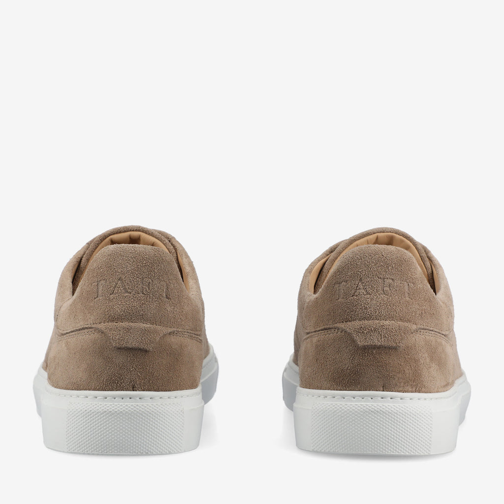The James Sneaker in Tan Suede