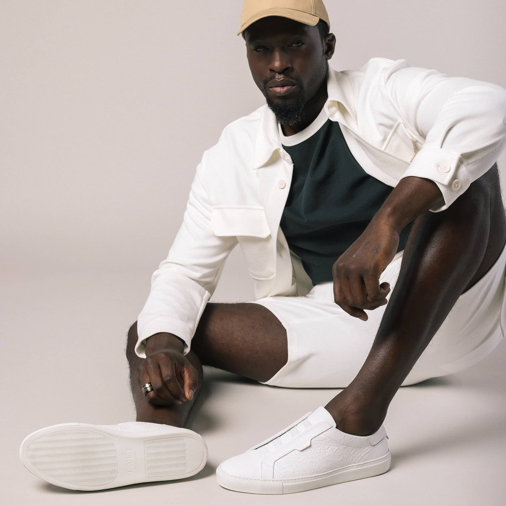 The James Sneaker in White