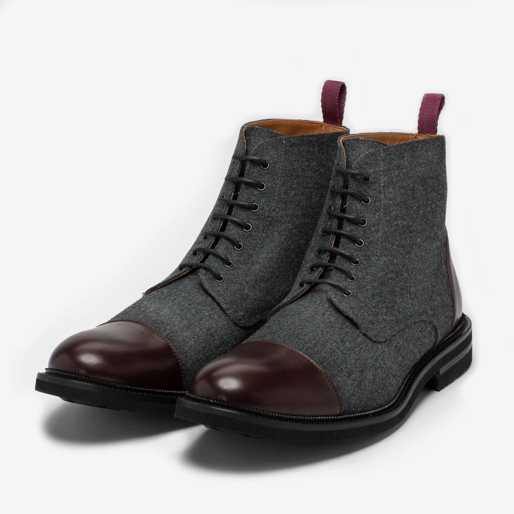 The Jack in Grey/Oxblood