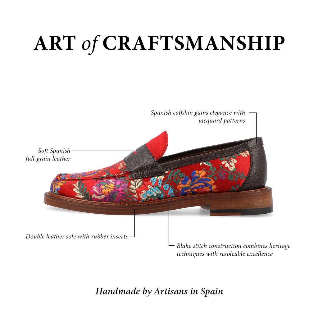 The Fitz Loafer in Fiore