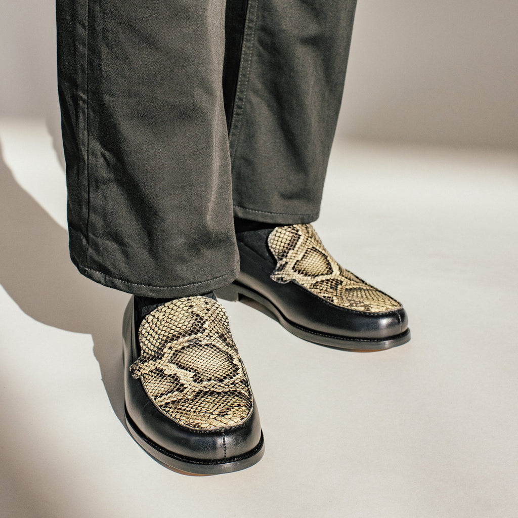 The Sterling Loafer in Snake