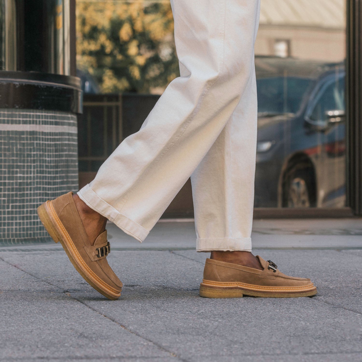 The Verona Loafer in Beige (Last Chance, Final Sale)