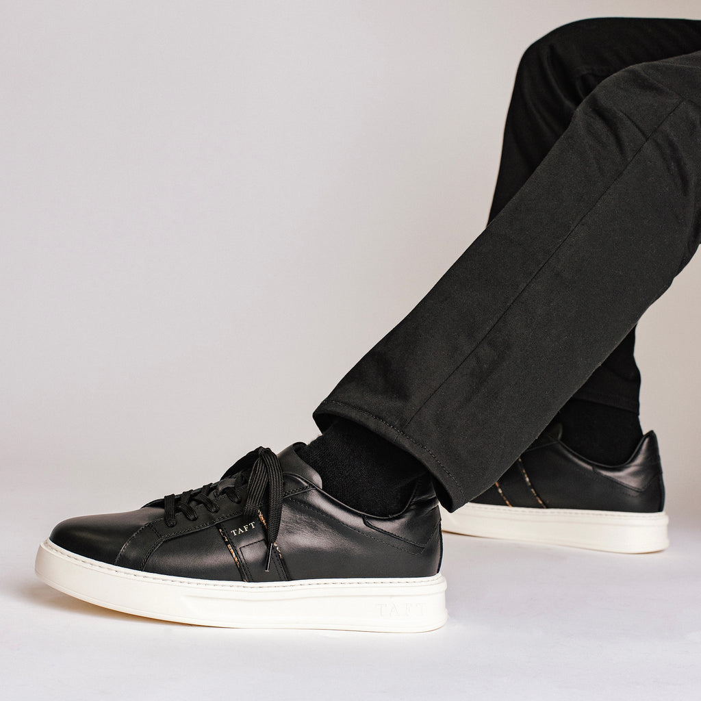The Logan Sneaker in Black