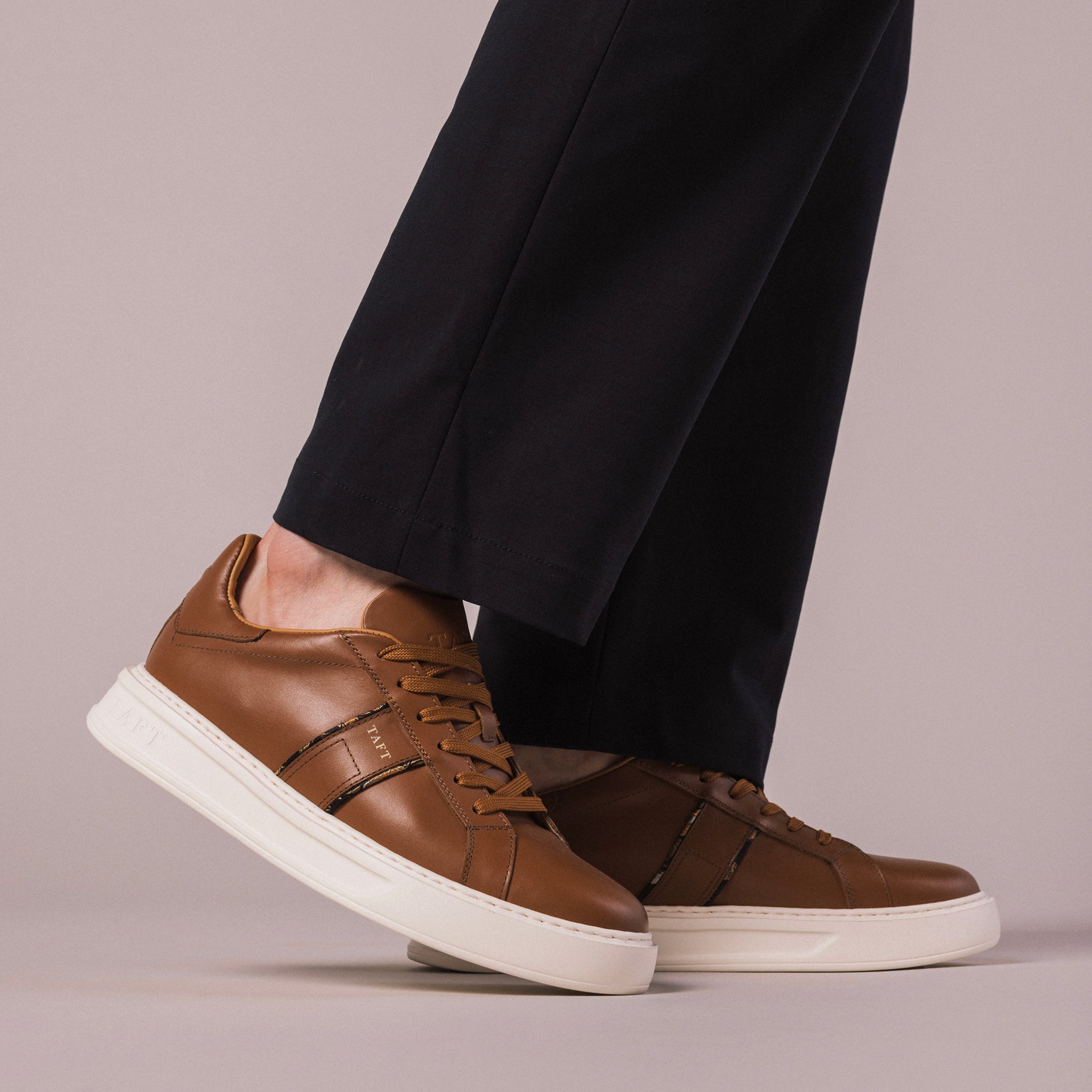 The Logan Sneaker in Tan