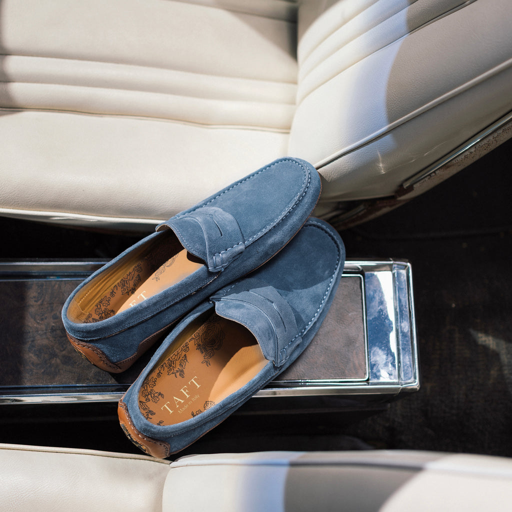 The Luke in Blue Suede