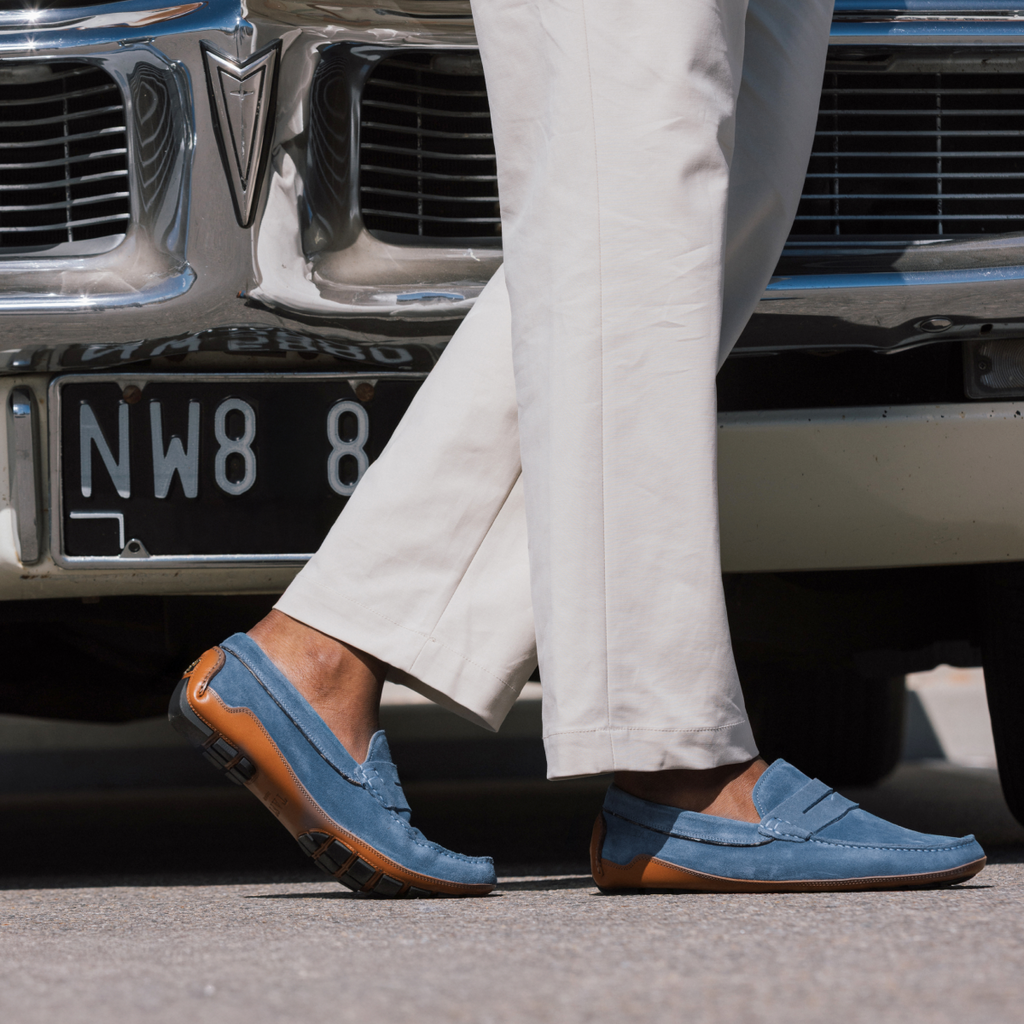 The Luke in Blue Suede