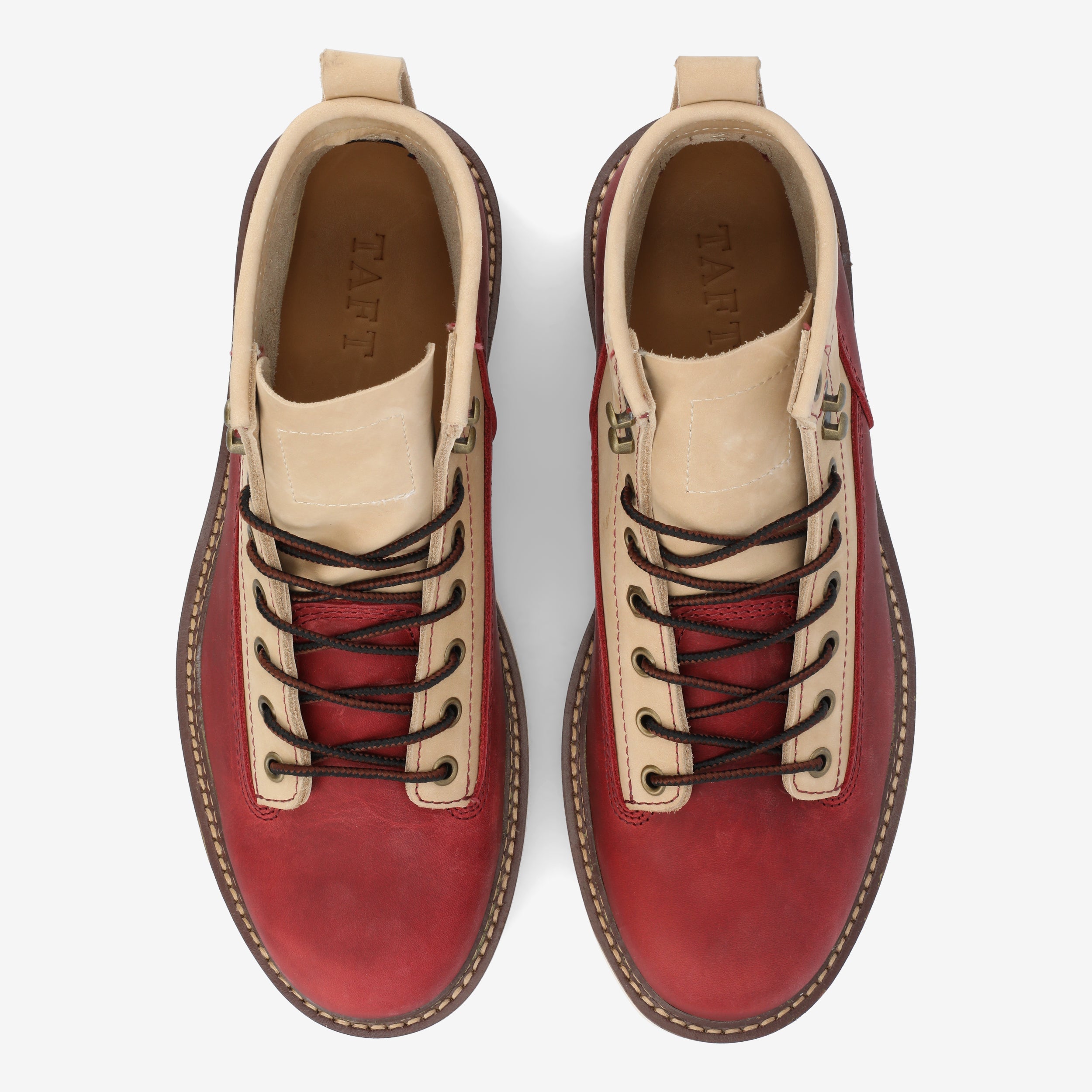 Model 001 Boot in Cherry/Cream (Last Chance, Final Sale)