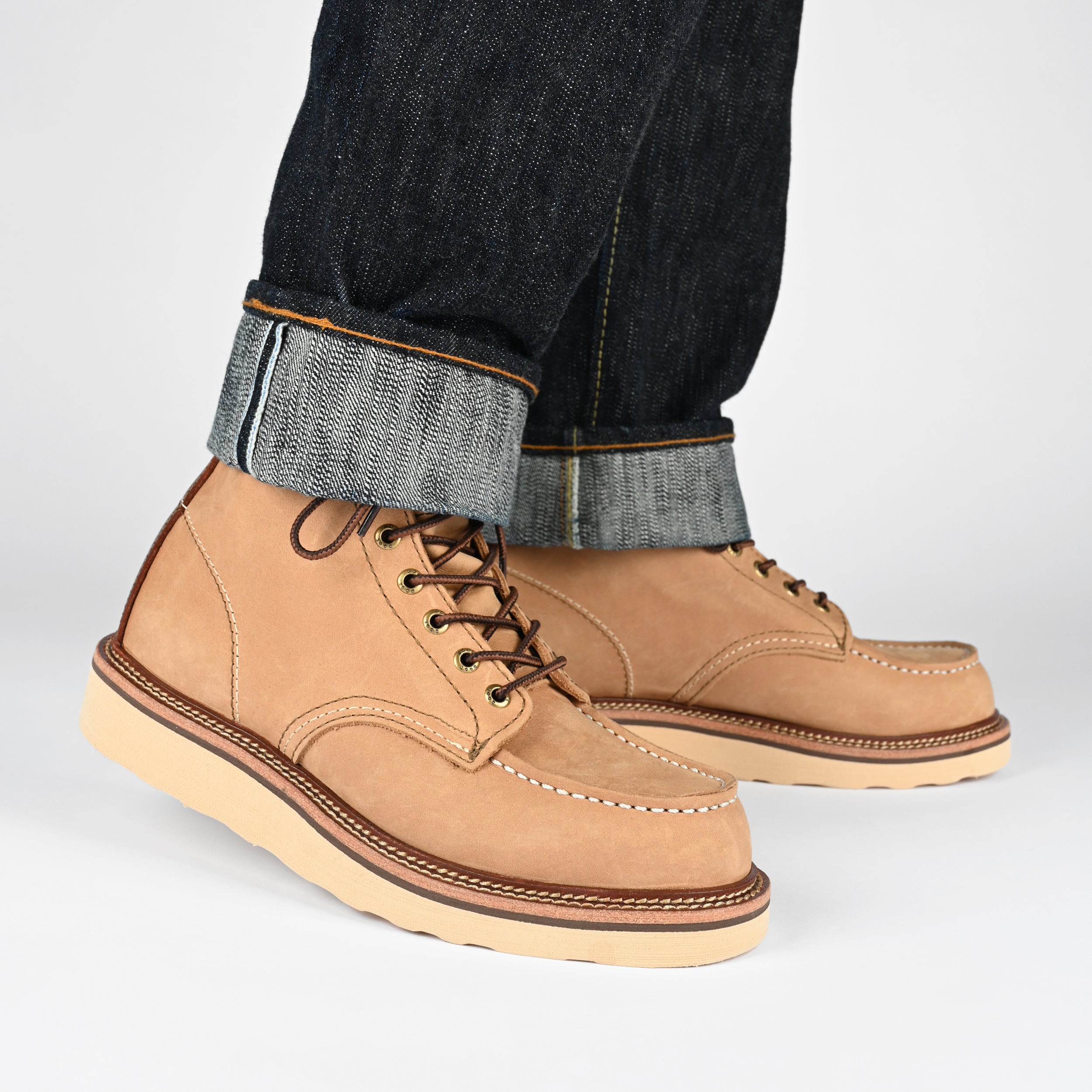 Model 002 Boot In Beige (Last Chance, Final Sale)