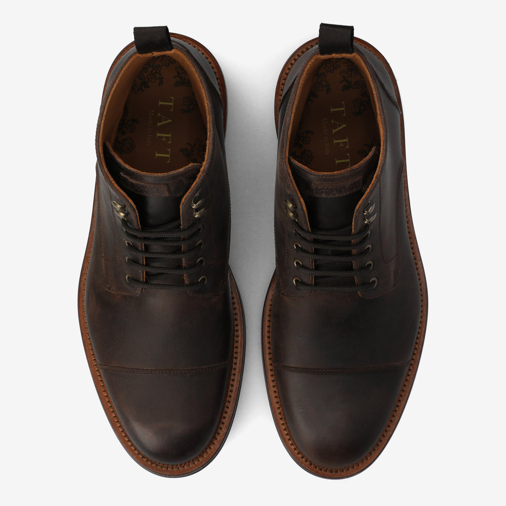 The Rome Boot in Dark Brown