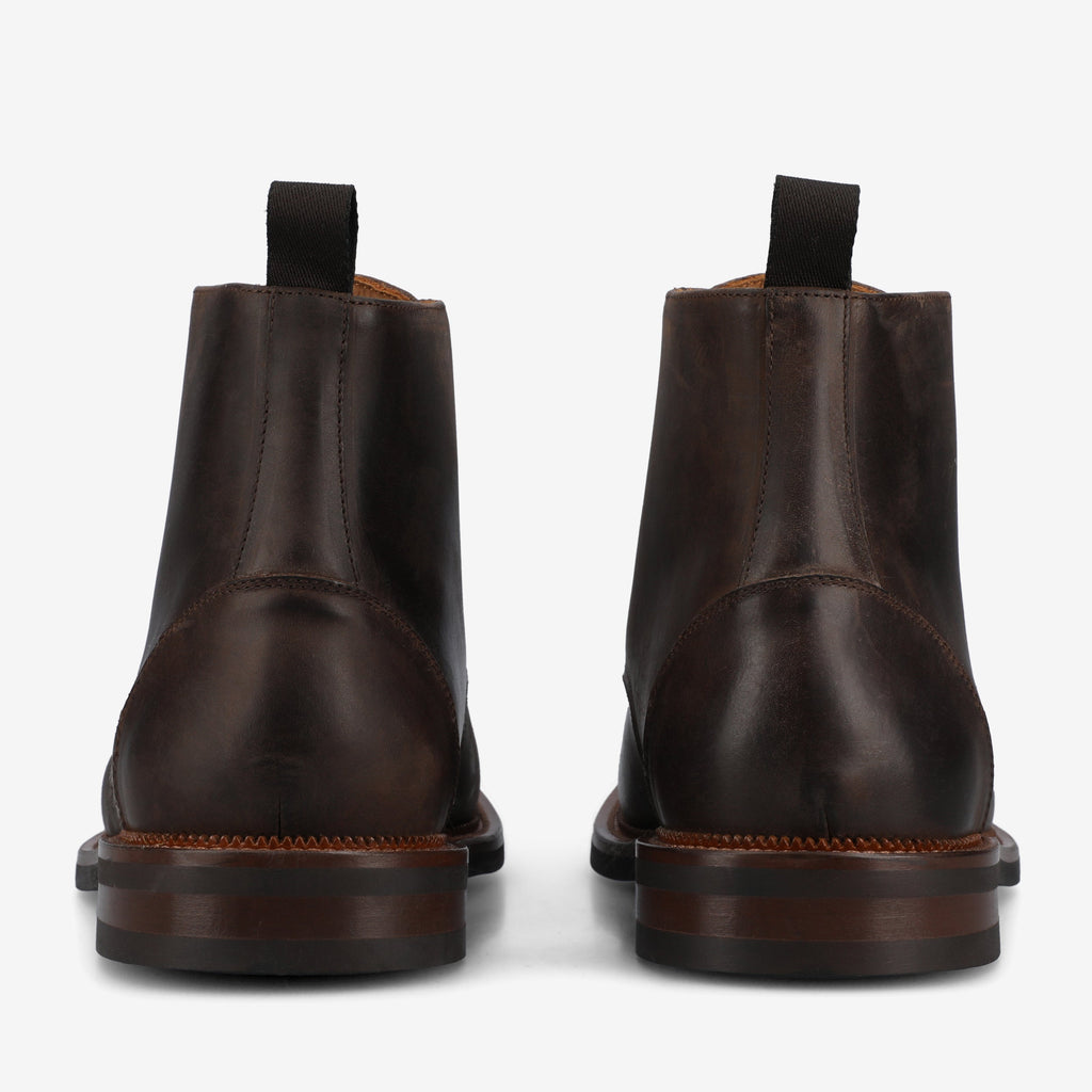 The Rome Boot in Dark Brown