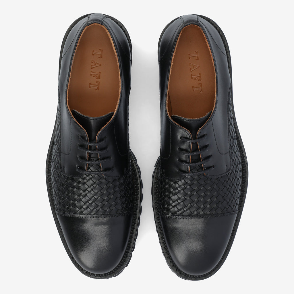 The Lucia Shoe in Black Woven (Last Chance, Final Sale)