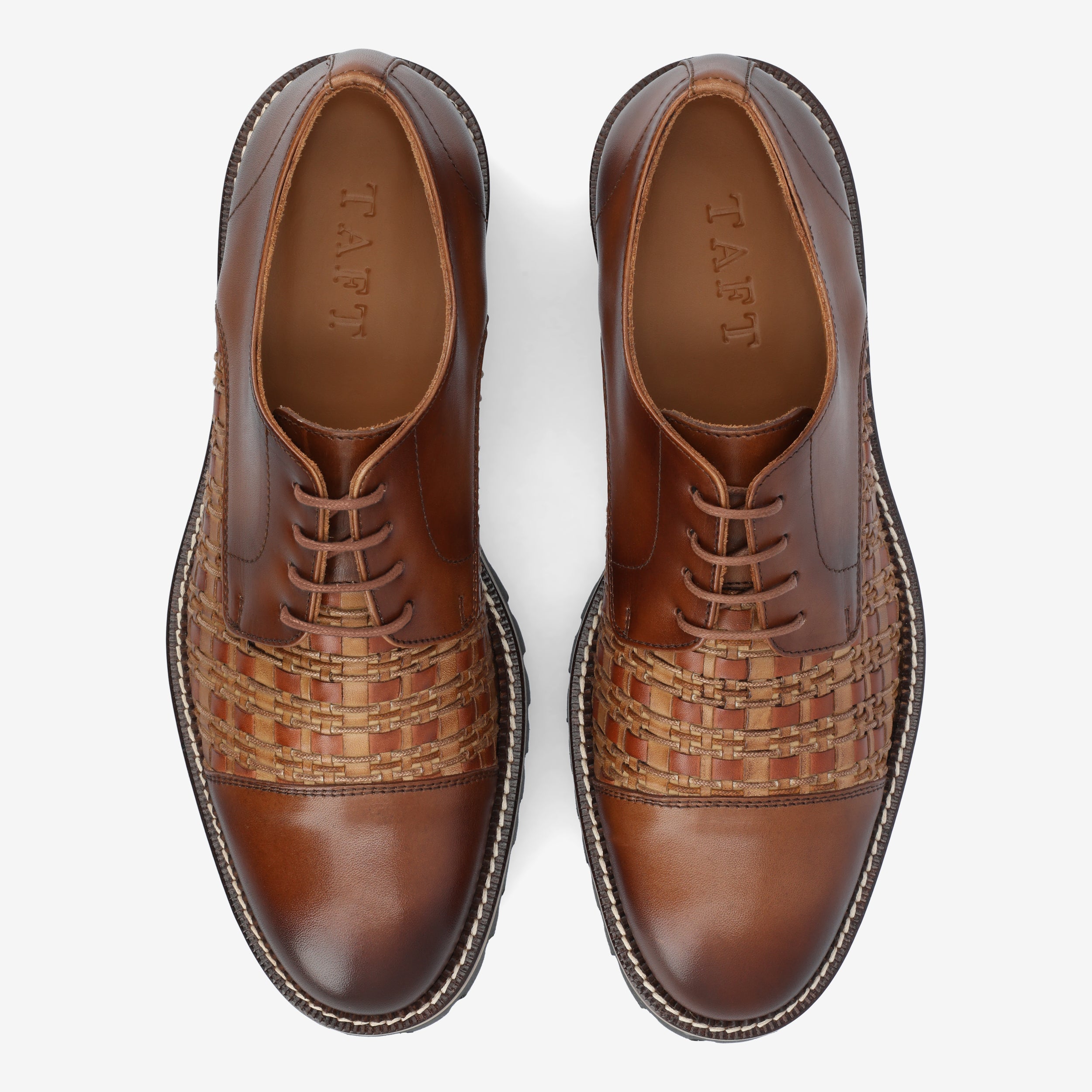 The Lucia Shoe in Brown Woven (Last Chance, Final Sale)