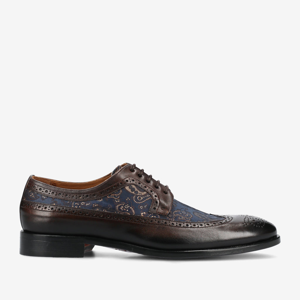 The Preston Shoe in Brown Paisley