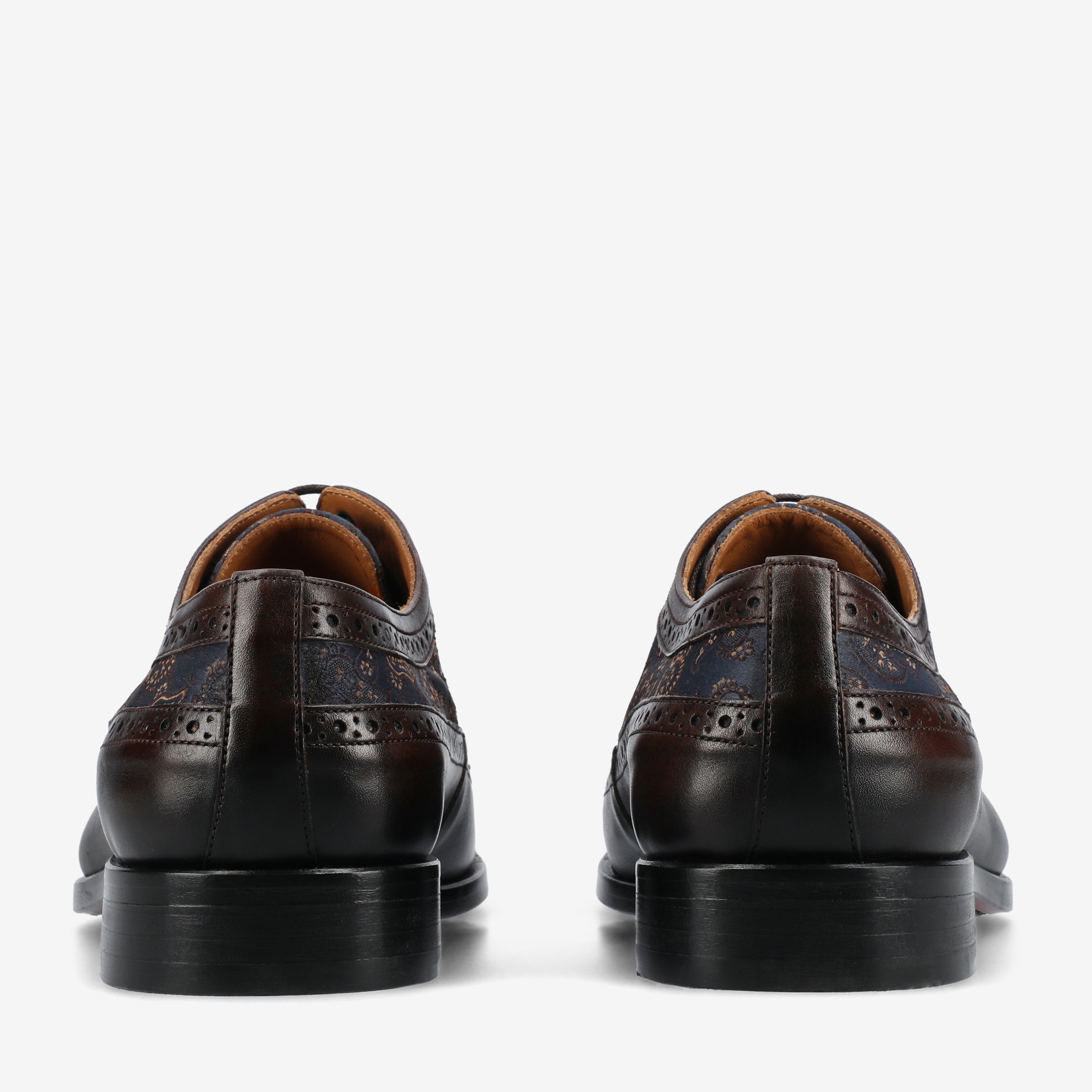 The Preston Shoe in Brown Paisley